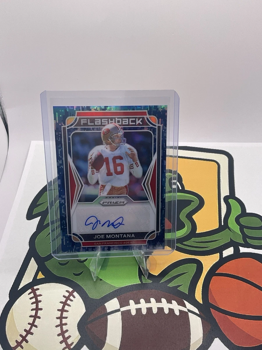 Panini Joe Montana Football Original Autographed Sports Trading