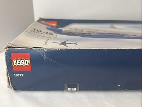 Lego Sculptures Set #10177 Boeing 787 Dreamliner Instructions & Damaged Box ONLY