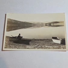 Vintage Postcard Roosevelt Lake on Apache Trail Arizona