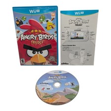 Angry Birds Trilogy (Nintendo Wii U, 2013) Complete, CIB - Tested