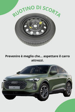Ruotino di scorta 18" per AUDI Q5 - Q5 SPORTBACK (Non entra nel sottobaule)