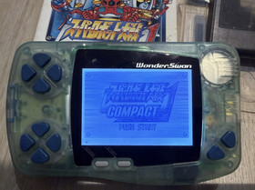 WonderSwan Clear Blue Backlit Digimon Special Edition with Games&Guidebooks ws