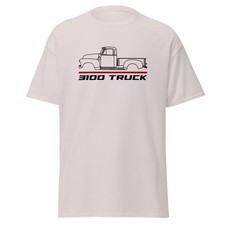 For 3100 1946 Truck Fans Vintage T-shirt Birthday Gift Pickup Tee Racing Unisex