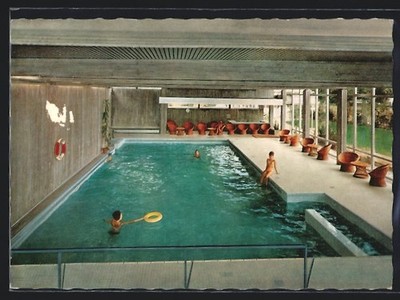 AK Höchenschwand /Hochschwarzwald, Kurhaus und Sanatorium St. Georg, Hallenbad, 