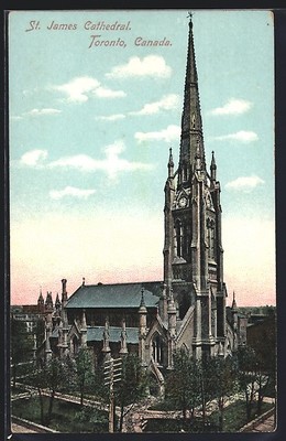 Toronto, St. James Cathedral, Ansichtskarte 