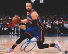 Jalen Brunson Autographed New York Knicks 8x10 Photo with COA/Matching Hologram