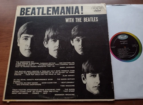 CANADA!!! THE BEATLES Beatlemania ORIG 1964 MONO DEEP GROOVE LP
