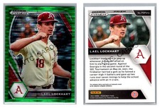 Lael Lockhart Green Pulsar Prizm 2021 Prizm Draft Picks Detroit Tigers