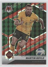 2021 Panini Mosaic FIFA Road to World Cup Choice Red & Green Prizm Martin Boyle