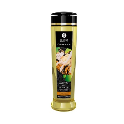 Shunga Organica Kissable Massage Oil - 8 fl oz (240 ml) - Almond Sweetness