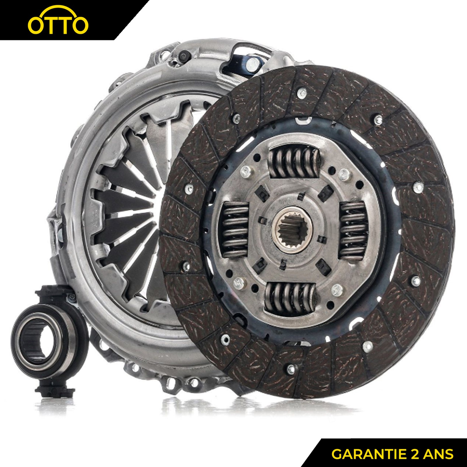 Kit embrayage 3 pièces pour Berlingo 1.1 et 1.4 compatible avec moteurs essence de 1996 à 2008
