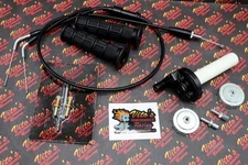 Vito's Banshee OEM twist throttle conversion + grips + cable + TORS REMOVAL KIT