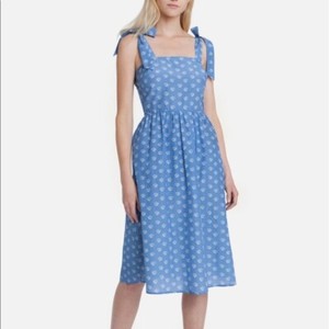 blue camisole dress
