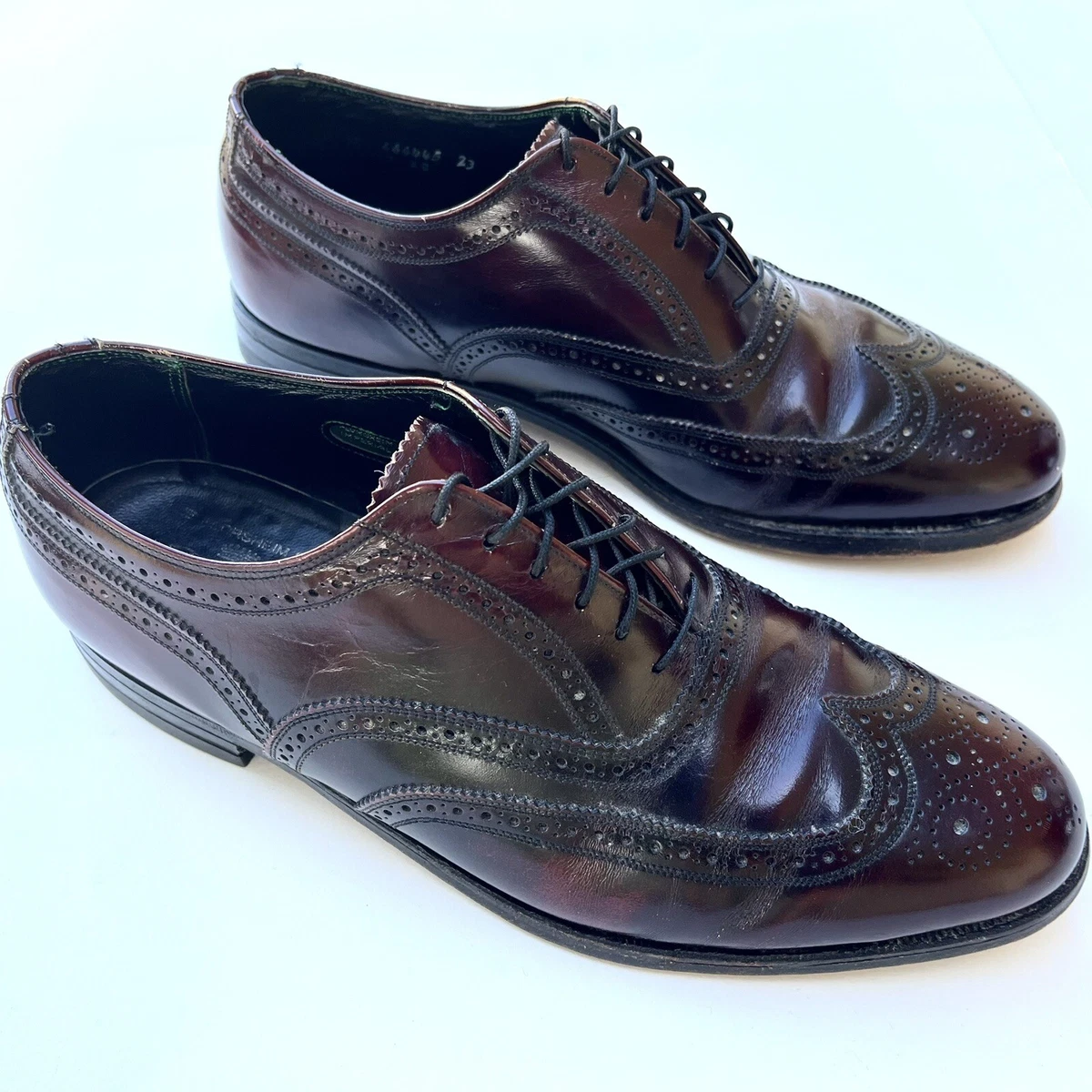 Vintage florsheim imperial wingtips deals