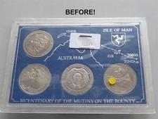 NEW & UNUSED PERSPEX COIN CASE FOR ROYAL MINT OR SANDHILL COIN SET ONLY �4.75