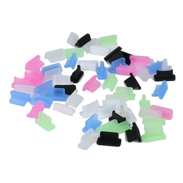 Rubber USB 3.1 Type C Anti Dust Plug Charger Port Cover Protector 10