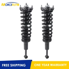Set(2) Front Complete Strut & Shock Coil Springs For 07-20 Toyota Tundra 4WD