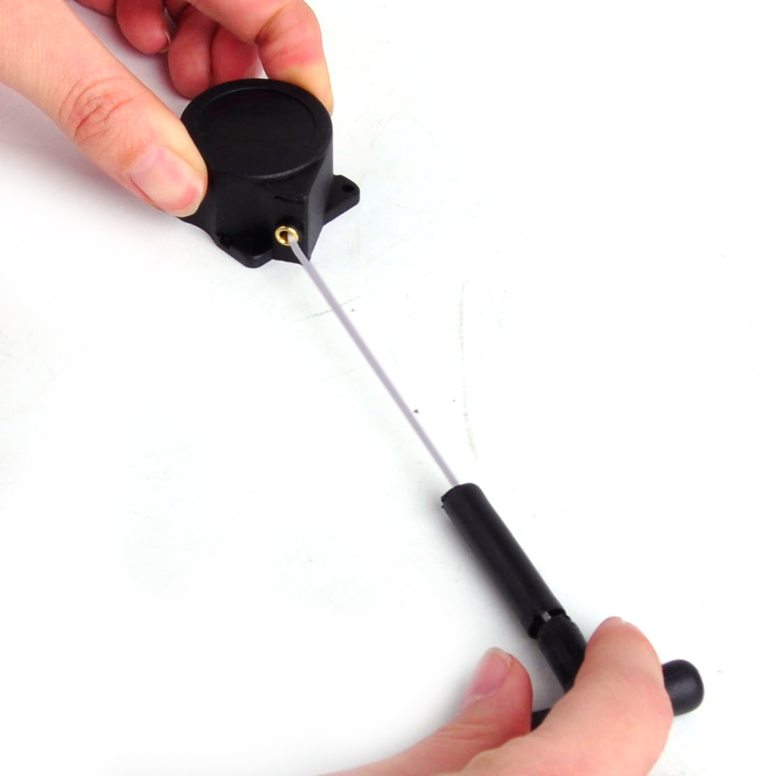 R020 Pull Starter Replacement For VX16/18 SH21 Nitro Engine - Black Pull Start For 1/10 Scale RC Cars