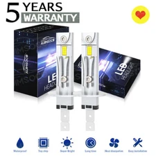 H1 LED Headlight High Beam or Low Beam Bulbs Conversion Kit Super Bright 10000K