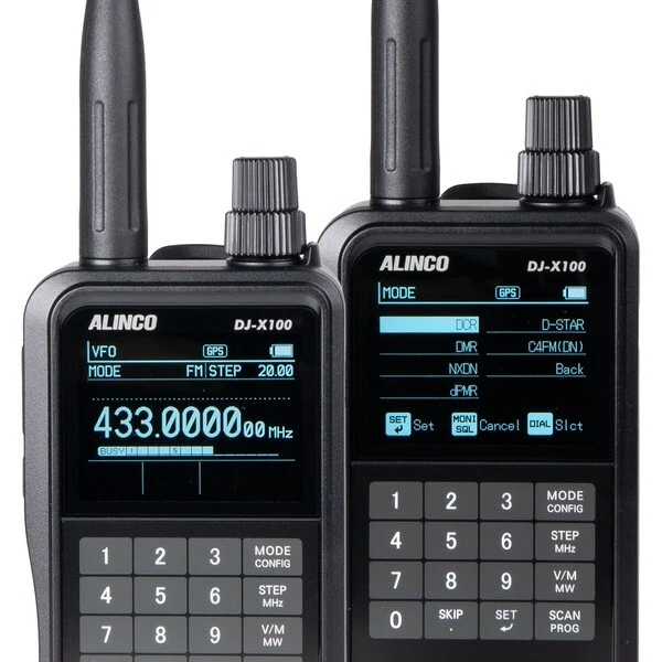 ALINCO DJ-X100E Digitalfunk Empfänger DMR / NXDN / C4FM / DSTAR  30-470 MHz - Bild 2 von 4