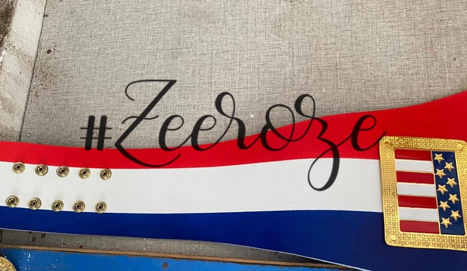 Réplica adulta do cinto de campeonato peso-pesado leve AWA - Imagem 2 de 3