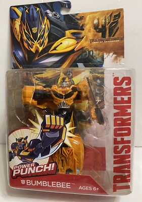 Transformers BUMBLEBEE Action Figure Power Punch Age of Extinction Deluxe NEW