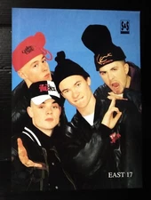 C443 EAST 17 Bell Biv DeVoe Vintage Thailand ONLY 1 COLOR PAGE MEGA RARE!!!