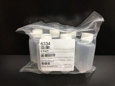 Globe Scientific Inc REF 6334 Centrifuge Tube 225mL  Attached White Screw Cap