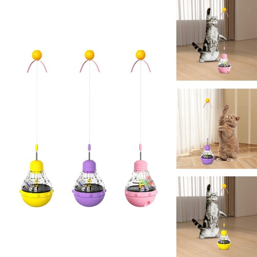 Cat Treat Toy Food Puzzle Enrichment Toys for Indoor Cats Cat Training