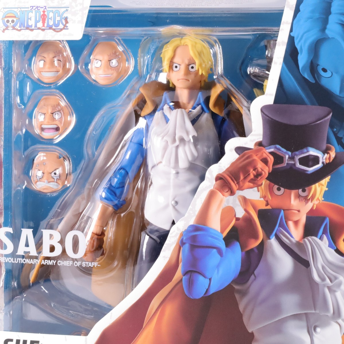 S.H.Figuarts One Piece Luffy Ace Sabo set Bandai Authentic