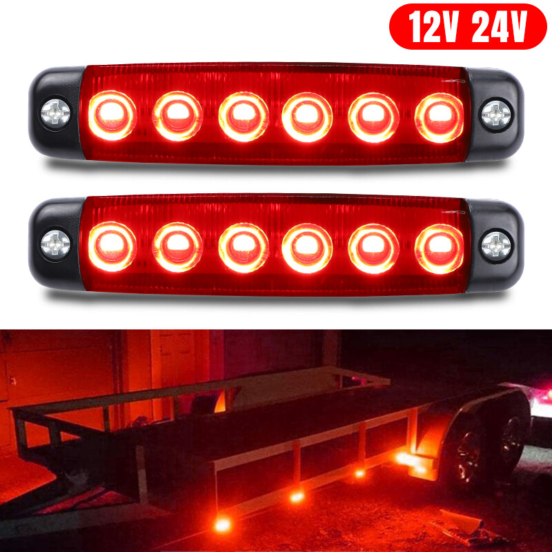 Grand General Slim Rectangular Spyder LED Marker Light With Bezel - 76172 - View #4