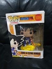 Funko - POP DRAGONBALL GOKU & FLYING NIMBUS -  #109 Vinyl NEW