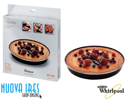 PIATTO CRISP TORTIERA ALTA MICROONDE BASE 26 BORDO 28 CM AVM280  480131000082 | eBay