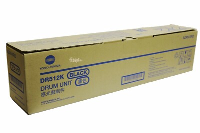 Konica Minolta DR512K (A2XN0RD) Black Drum Unit c554 c554e dr512