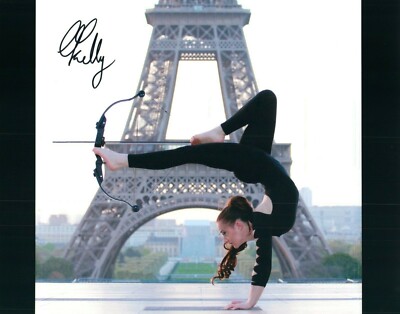 Orissa Kelly Signed 8x10 Photo #327 Archery Contortionist Britain's Got Talent 