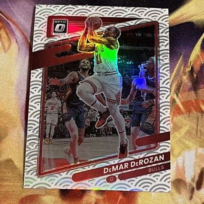 DeMAR DeROZEN 2021-22 Panini Donruss Optic H2 #28 PHOTON PRIZM  CASE HIT