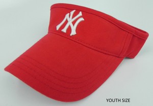 yankees visor cap