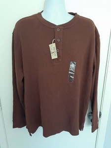 redhead thermal henley
