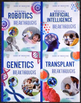 Lot of 4: Genetics Breakthroughs by Heather E. Schwartz 2023 Trade Paperback