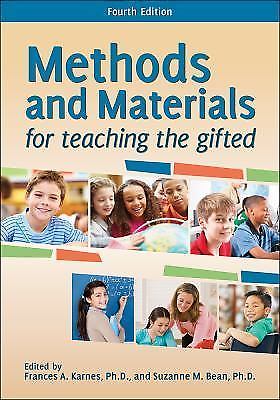 Methods and Materials for Teaching the Gifted, BRAND-NEW, Hardcover