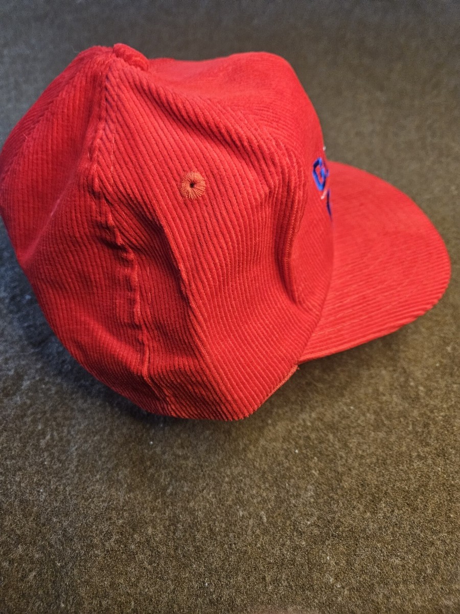 Vintage 1990 Goodwill Games Seattle Corduroy Snapback Hat Cap RARE