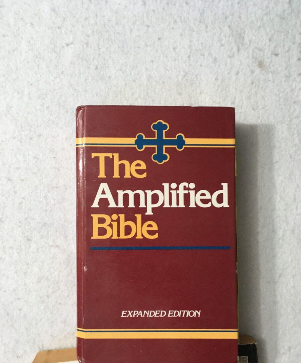 The Amplified Bible Zondervan 1987 Expanded Edition HC Old And New