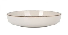 Nordic Anllo Ivory Glossy 23cm Pasta Bowl LARGE