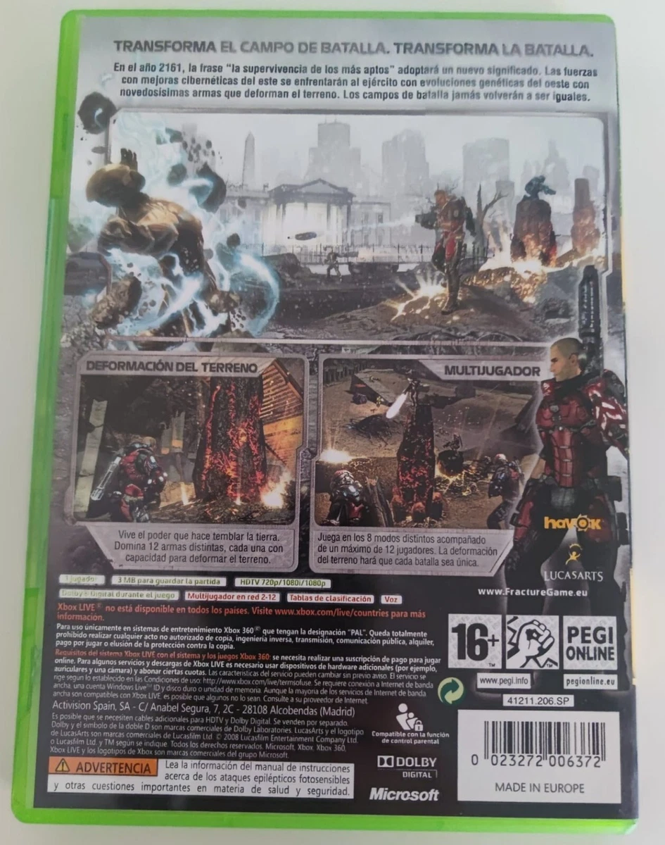 ★ XBOX360 Fracture ★