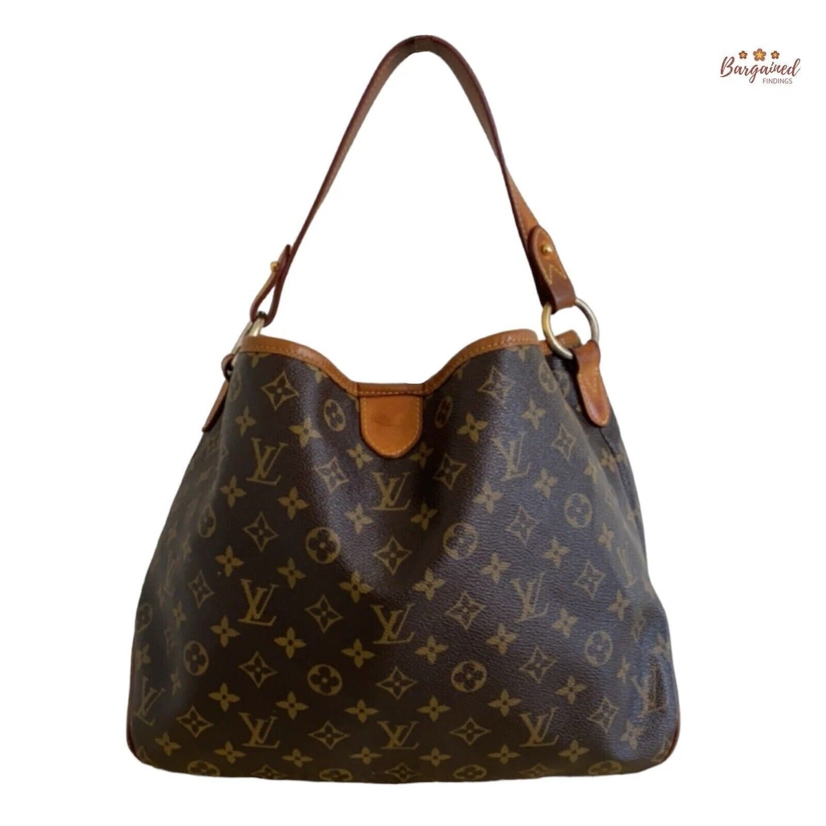 Authentic Louis Vuitton Monogram Canvas Leather Delightful PM 