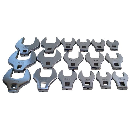 TOLCEHNO 44-Piece Metric Socket & Wrench Set – 1/2” Drive Cr-V Steel With 72-Tooth Ratchet For Auto Repair