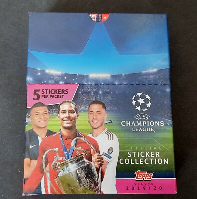 TOPPS UCL 2019-20 BOX 30 PACKETS HAALAND DAKA ROOKIE RC RED BULL BEST PRICE