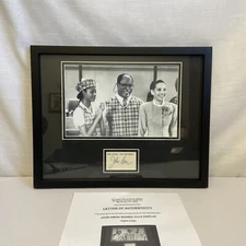 John Amos- Good Times- Signed/Autographed Framed Display 