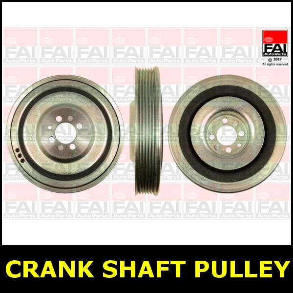 Crank Shaft Pulley Fits FIAT IDEA MAREA MULTIPLA 1.9 185 186 350 7101DVF