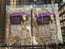 PET SUPPLIES - NEW 2 - 5 pound bags Premier Blend cockatiel bird feed seed